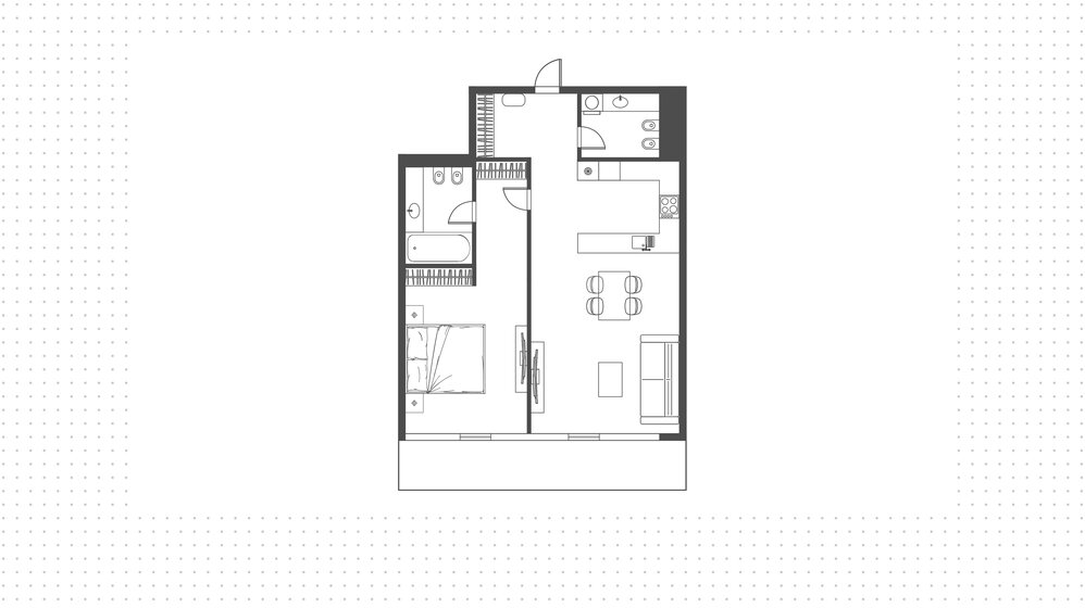 Immobilie kaufen - 1 Zimmer - Sheikh Zayed Road, VAE – Bild 5