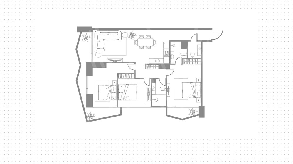 Gayrimenkul satınal - 3 odalı - Dubai şehri, BAE – resim 12