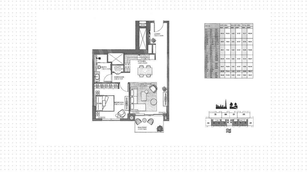 16 Wohnungen kaufen  - 1 Zimmer - City Walk, VAE – Bild 11