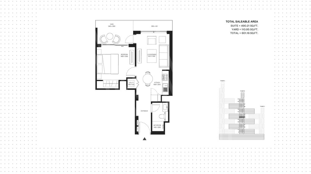 127 stüdyo daire satın al - 1 odalı - MBR City, BAE – resim 13