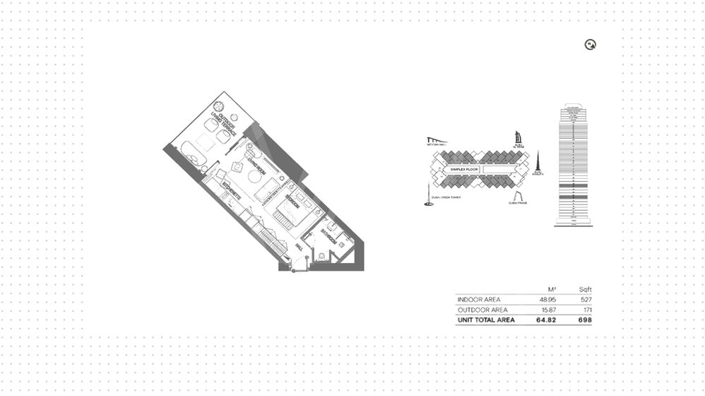 5059 stüdyo daire satın al - Dubai şehri, BAE – resim 30