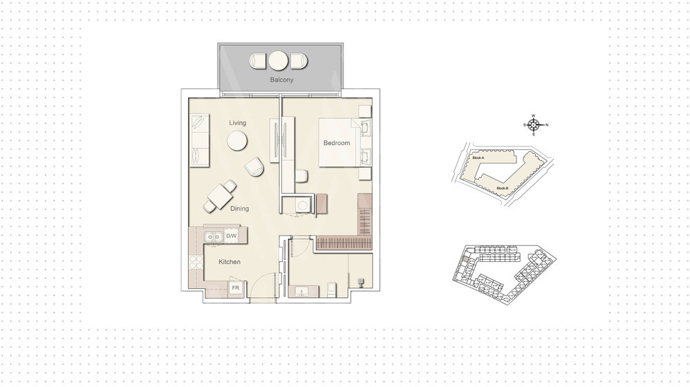 Купить недвижимость - 1 комнатные - Jumeirah Village Circle, ОАЭ - изображение 9