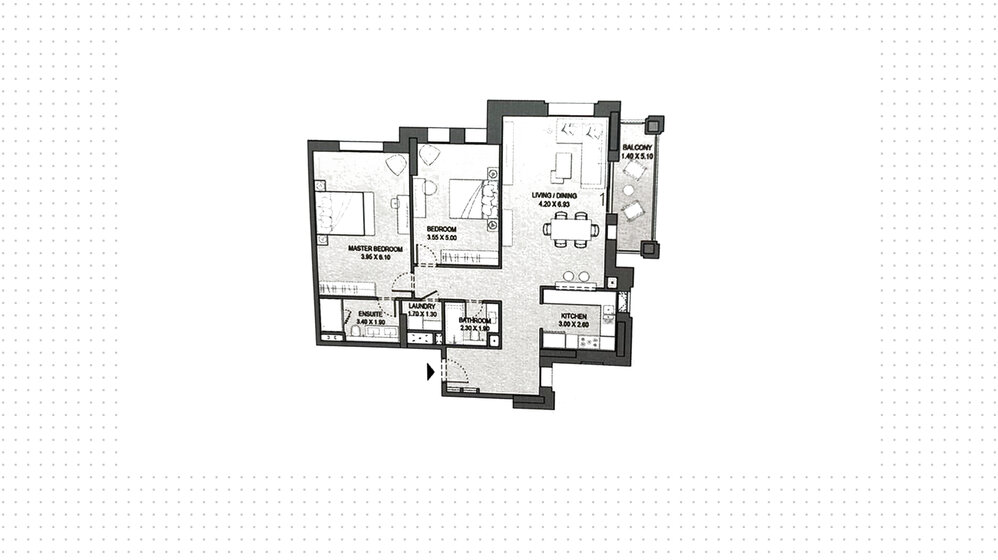 Купить недвижимость - 2 комнатные - Madinat Jumeirah Living, ОАЭ - изображение 14