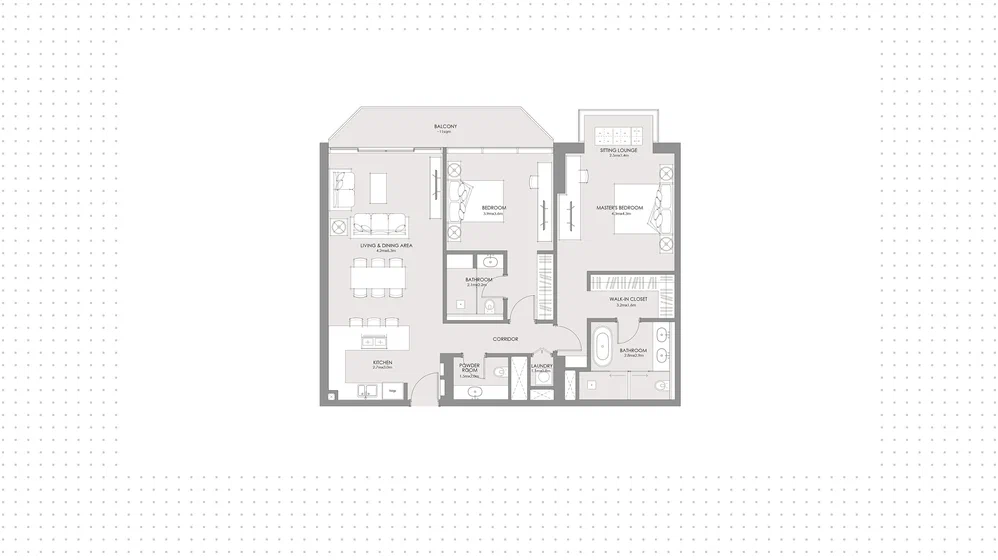 Compre 424 apartamentos  - Abu Dhabi, EAU — imagen 30