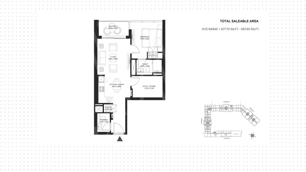 Apartments zum verkauf - Dubai - für 476.500 $ kaufen – Bild 18