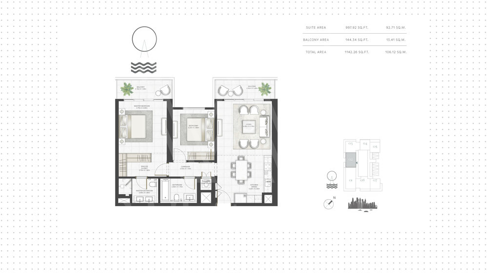 Купить недвижимость - Emaar Beachfront, ОАЭ - изображение 22