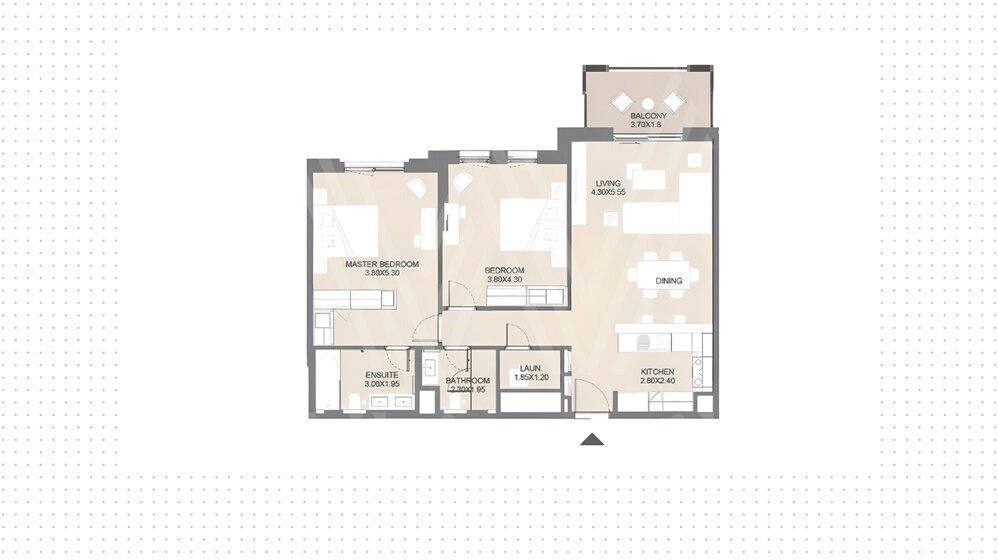 20 Wohnungen kaufen  - 2 Zimmer - Madinat Jumeirah Living, VAE – Bild 5