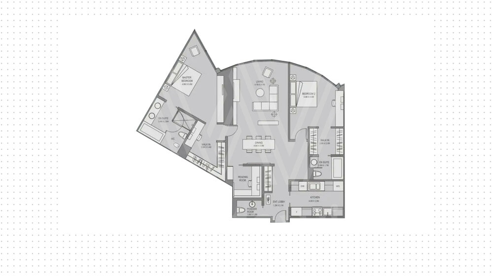 Compre 125 apartamentos  - 2 habitaciones - Downtown Dubai, EAU — imagen 13