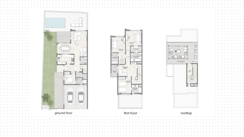 Immobilie kaufen - 3 Zimmer - Dubai South, VAE – Bild 1