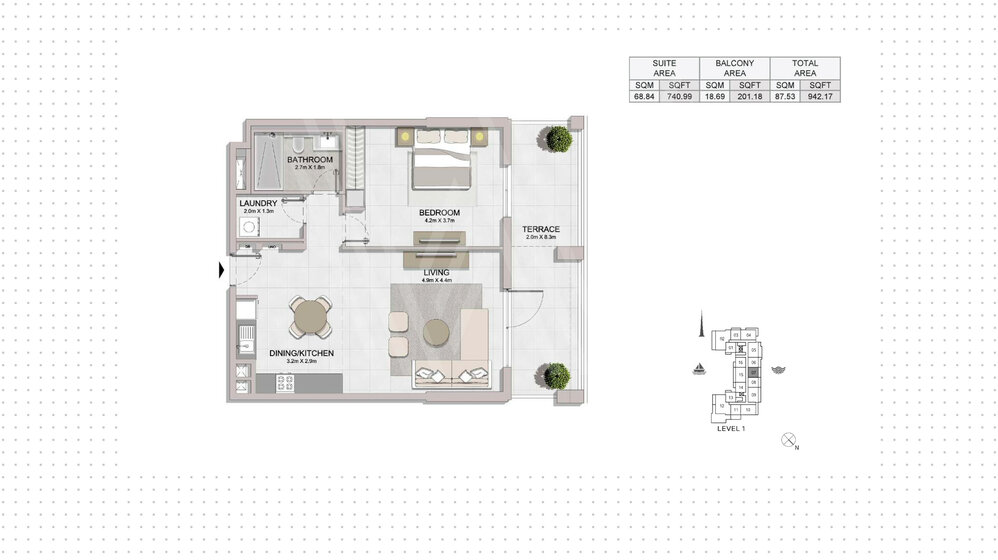 Immobilie kaufen - 1 Zimmer - Dubai, VAE – Bild 33