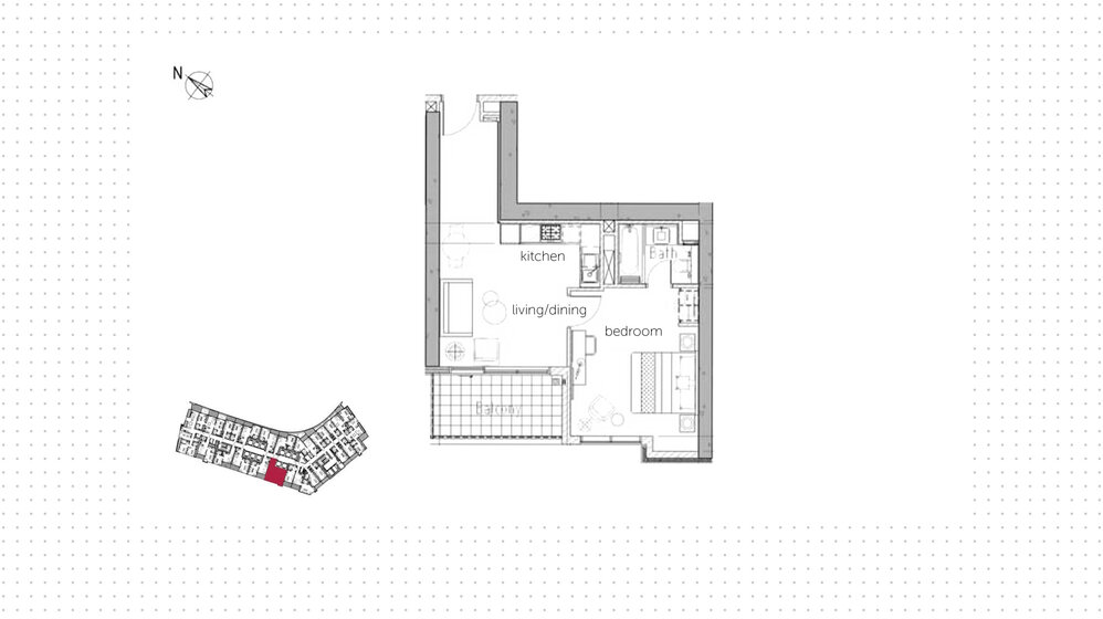 Immobilie kaufen - 1 Zimmer - Al Safa, VAE – Bild 22