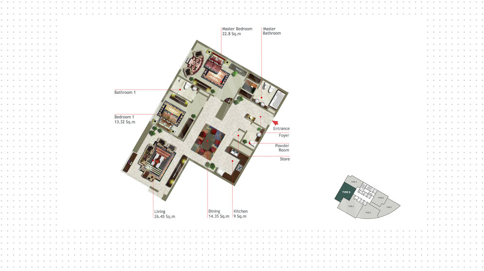 502 stüdyo daire satın al  - Abu Dabi, BAE – resim 23