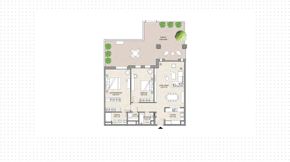 Immobilie kaufen - 2 Zimmer - Madinat Jumeirah Living, VAE – Bild 14
