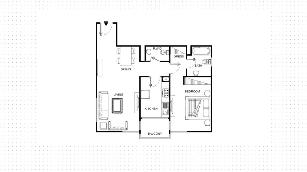 Acheter un bien immobilier - 1 pièce - Al Barsha, Émirats arabes unis – image 10