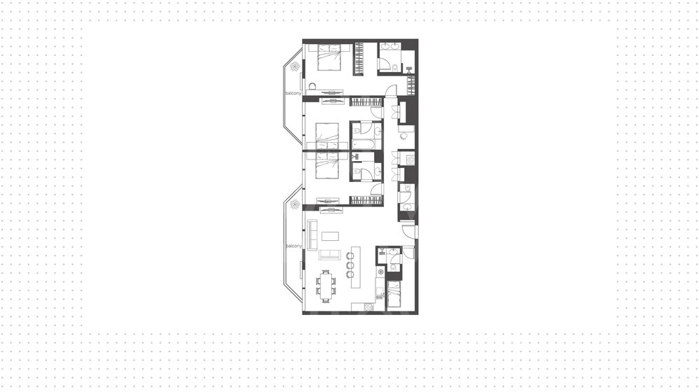 Immobilie kaufen - 3 Zimmer - Saadiyat Island, VAE – Bild 5