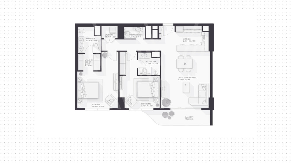 Acheter un bien immobilier - 2 pièces - Émirats arabes unis – image 9