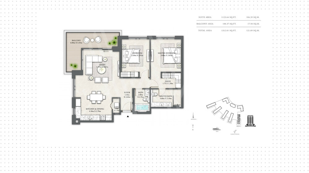 Apartamentos a la venta - Dubai - Comprar para 899.182 $ — imagen 11