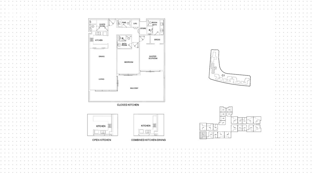 Stüdyo daireler satılık - Abu Dabi - $486.000 fiyata satın al – resim 1