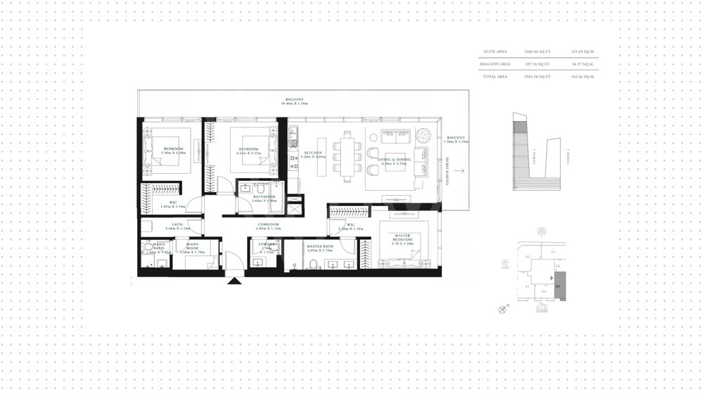 Compre 217 apartamentos  - Emaar Beachfront, EAU — imagen 13