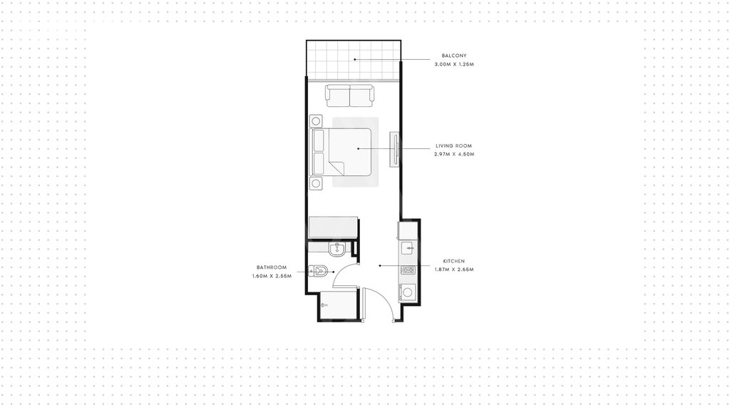 Apartments zum verkauf - Dubai - für 228.500 $ kaufen – Bild 1