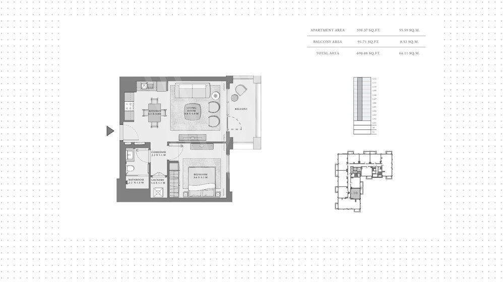 Apartamentos a la venta - Dubai - Comprar para 500.952 $ — imagen 18