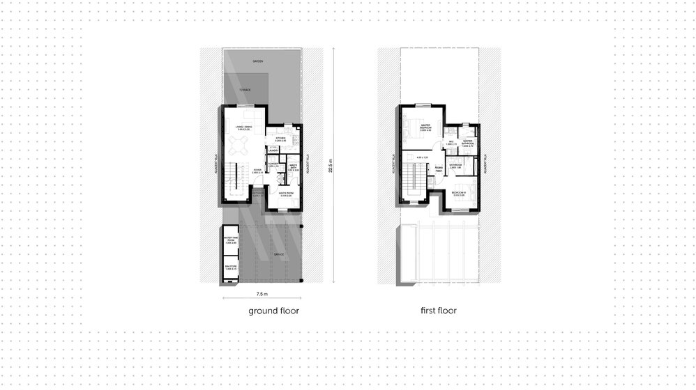15 Stadthäuser kaufen - 2 Zimmer - Yas Island, VAE – Bild 1