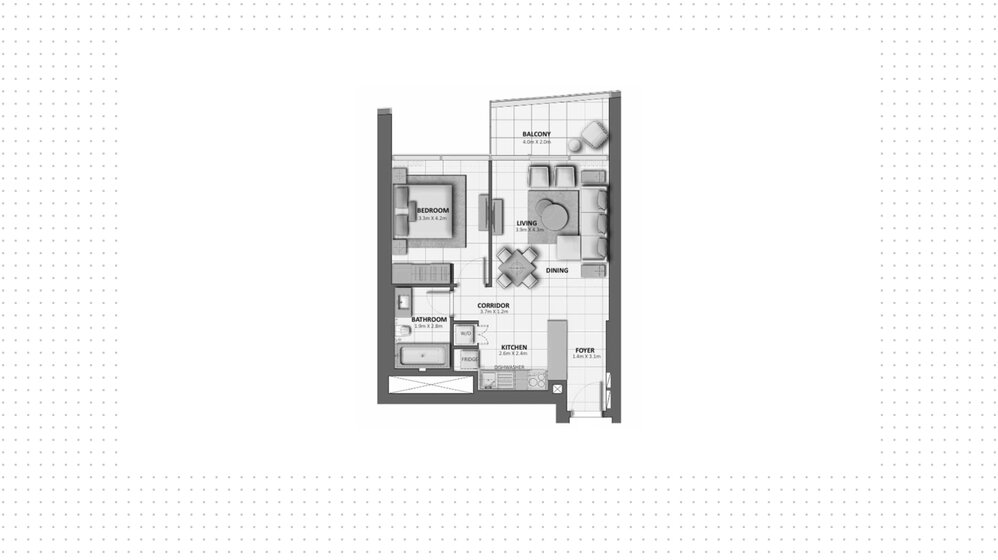 Immobilie kaufen - 1 Zimmer - Downtown Dubai, VAE – Bild 25