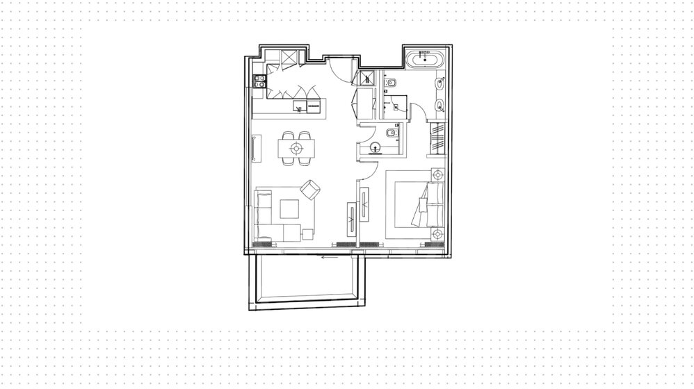 Купить 88 апартаментов - 1 комнатные - Yas Island, ОАЭ - изображение 12