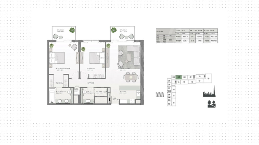 Apartments zum verkauf - für 981.100 $ kaufen – Bild 1