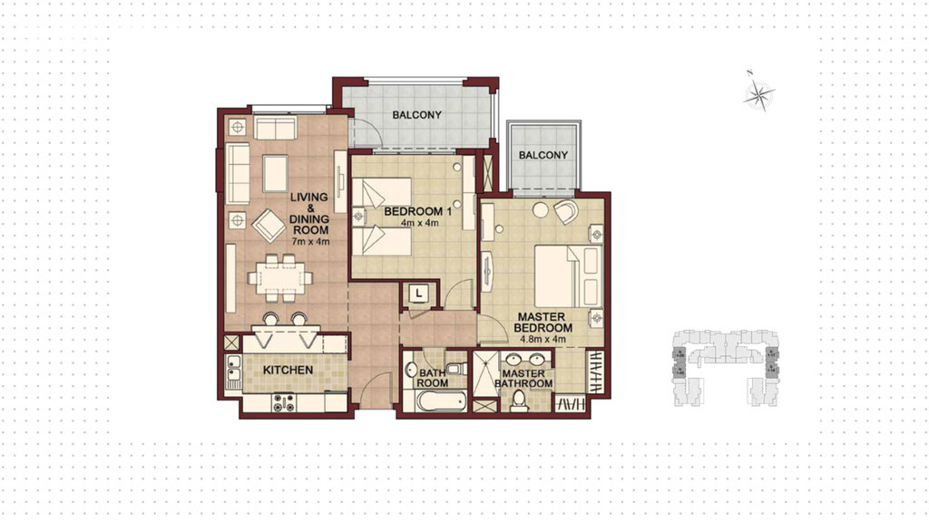 Apartamentos a la venta - Abu Dhabi - Comprar para 517.400 $ — imagen 1