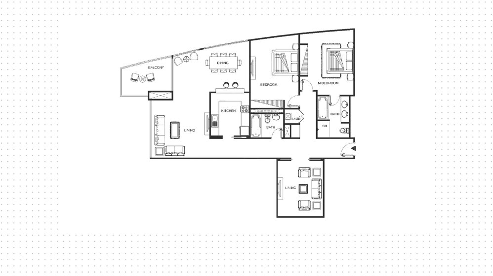 Купить недвижимость - 2 комнатные - The Views, ОАЭ - изображение 1