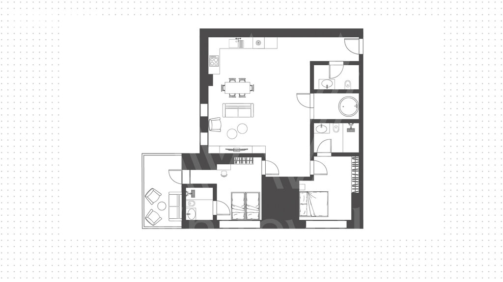 Stüdyo daireler satılık - Dubai - $462.900 fiyata satın al – resim 1