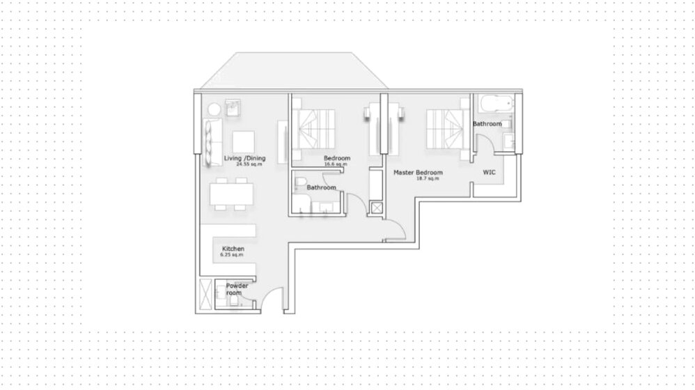 Immobilie kaufen - 2 Zimmer - Abu Dhabi, VAE – Bild 17