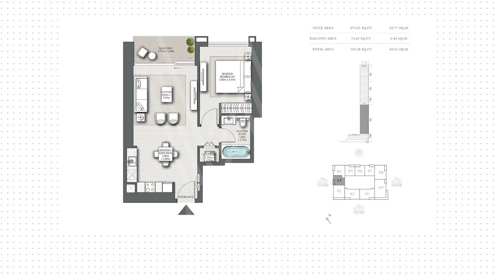 Compre 369 apartamentos  - Dubai Marina, EAU — imagen 21