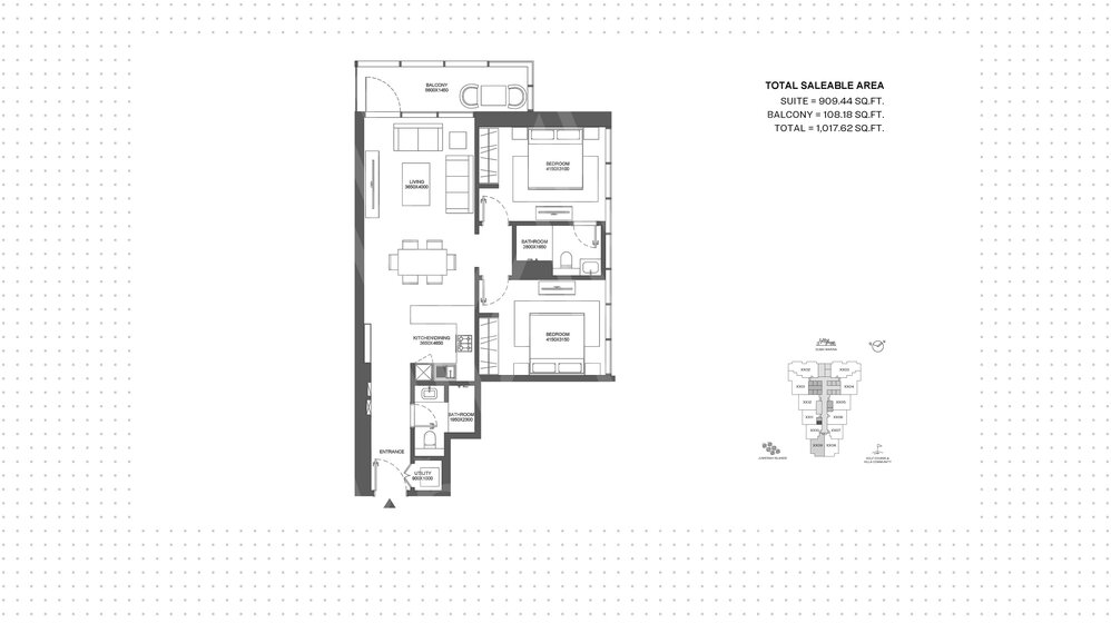 Apartments zum verkauf - Dubai - für 708.446 $ kaufen – Bild 22