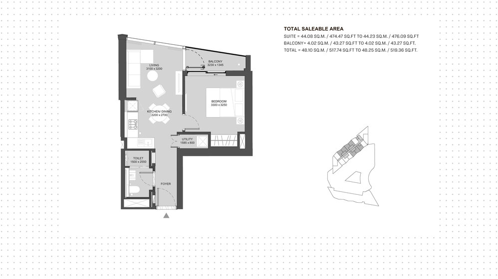 Compre 376 apartamentos  - MBR City, EAU — imagen 1