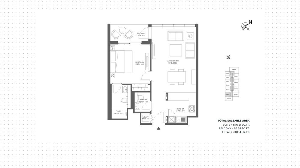 Immobilie kaufen - 1 Zimmer - MBR City, VAE – Bild 25