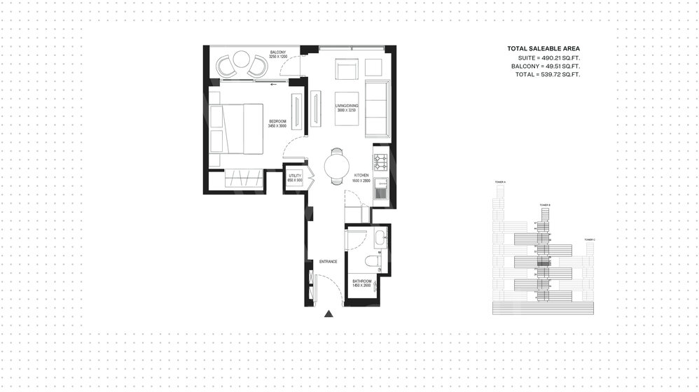 Stüdyo daireler satılık - Dubai - $394.772 fiyata satın al – resim 22