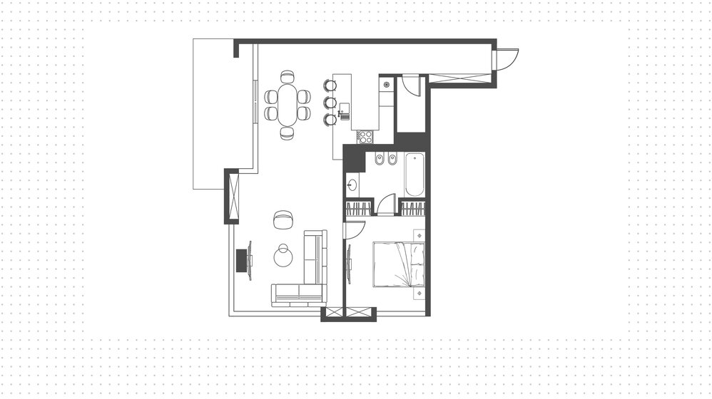 Compre una propiedad - 1 habitación - JBR, EAU — imagen 17