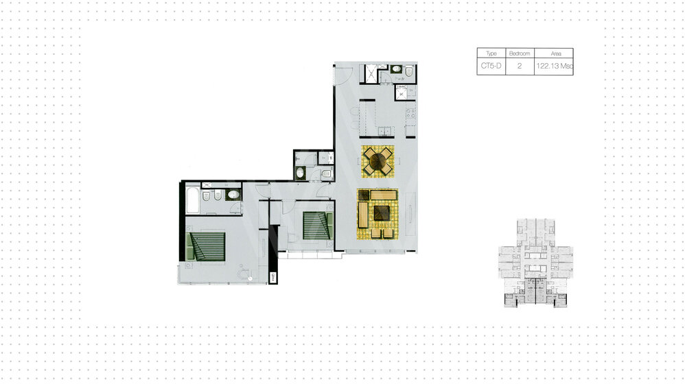 Immobilie kaufen - 2 Zimmer - Al Reem Island, VAE – Bild 9