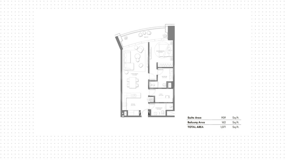 74 Wohnungen kaufen  - 1 Zimmer - Palm Jumeirah, VAE – Bild 14