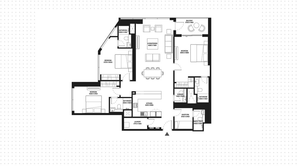 Immobilie kaufen - 3 Zimmer - Sobha Hartland, VAE – Bild 13