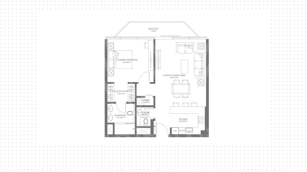 Stüdyo daireler satılık - Abu Dabi - $871.300 fiyata satın al – resim 18