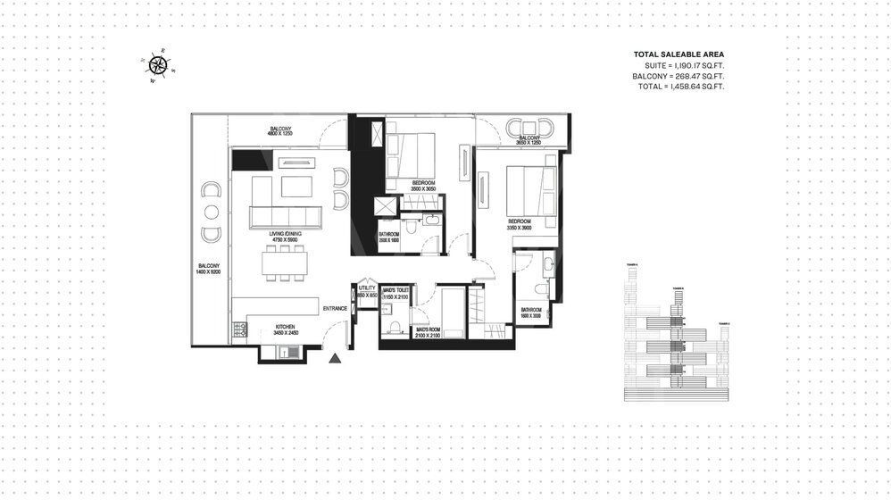 Compre una propiedad - 2 habitaciones - Dubai, EAU — imagen 21