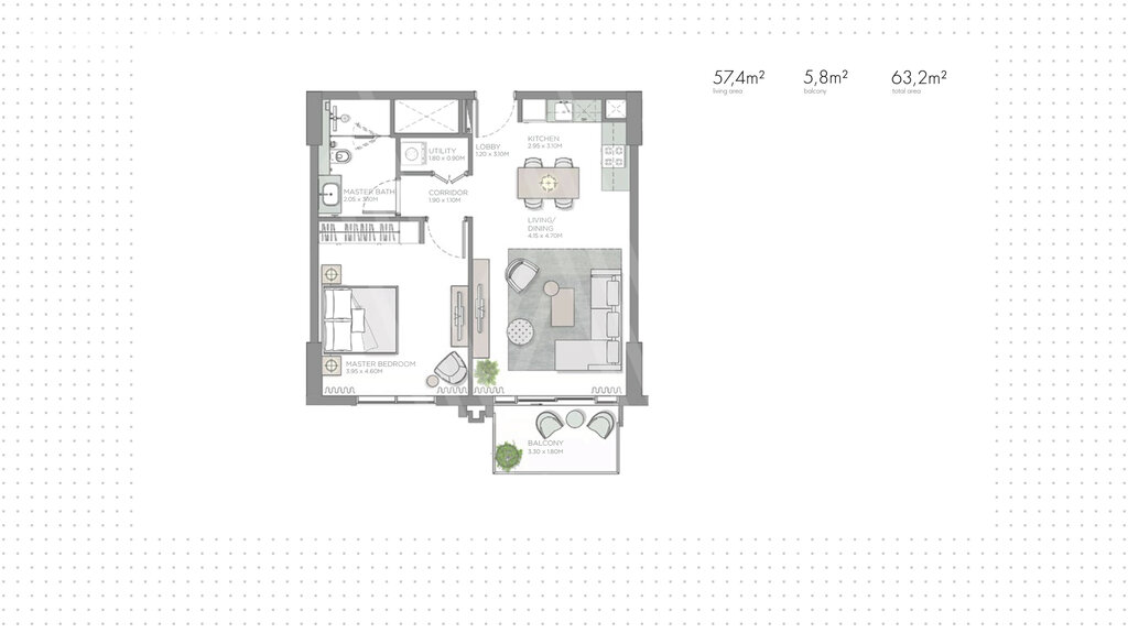 Apartments zum verkauf - für 503.700 $ kaufen – Bild 1