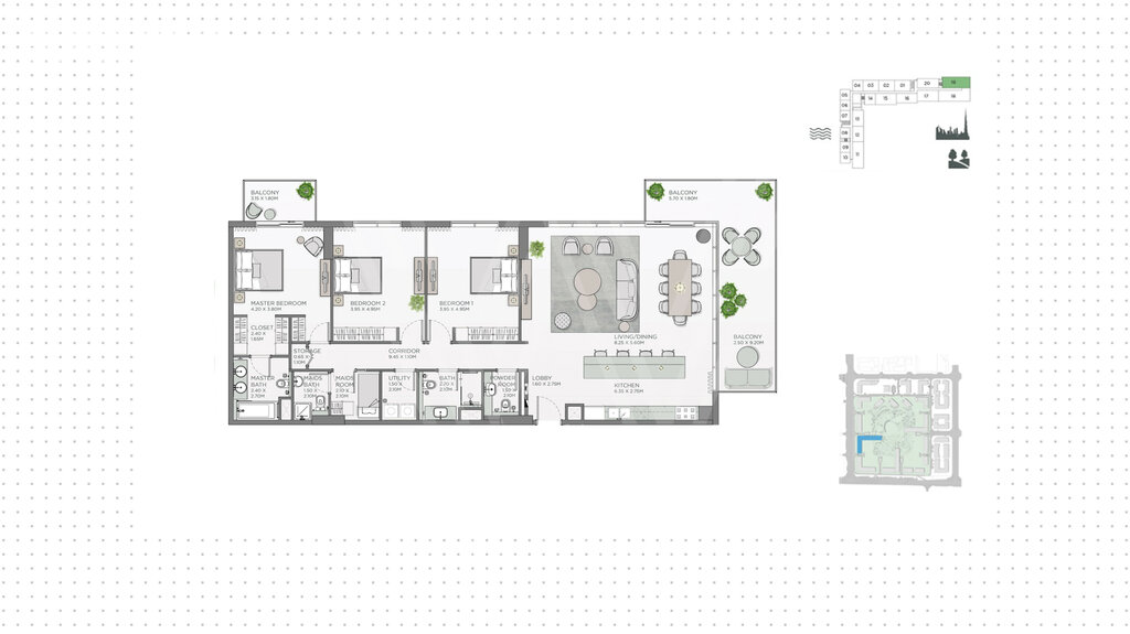 Apartments zum verkauf - für 2.418.000 $ kaufen – Bild 1