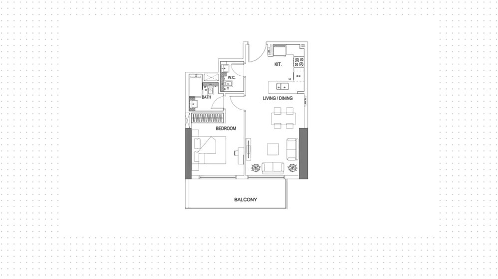 Compre una propiedad - 1 habitación - Jumeirah Village Circle, EAU — imagen 9