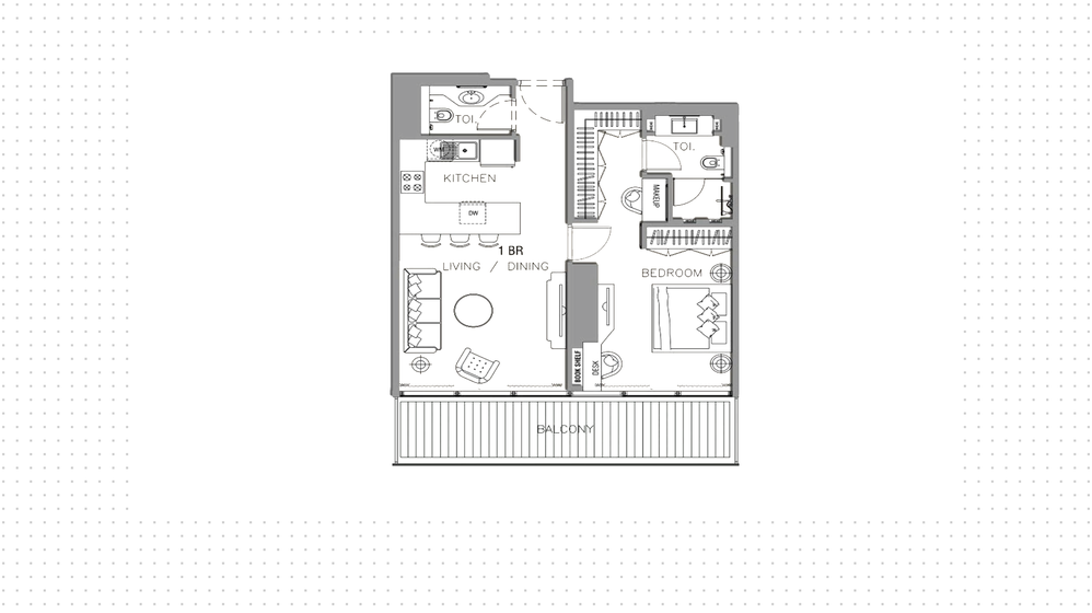 Immobilie kaufen - 1 Zimmer - Jumeirah Lake Towers, VAE – Bild 14