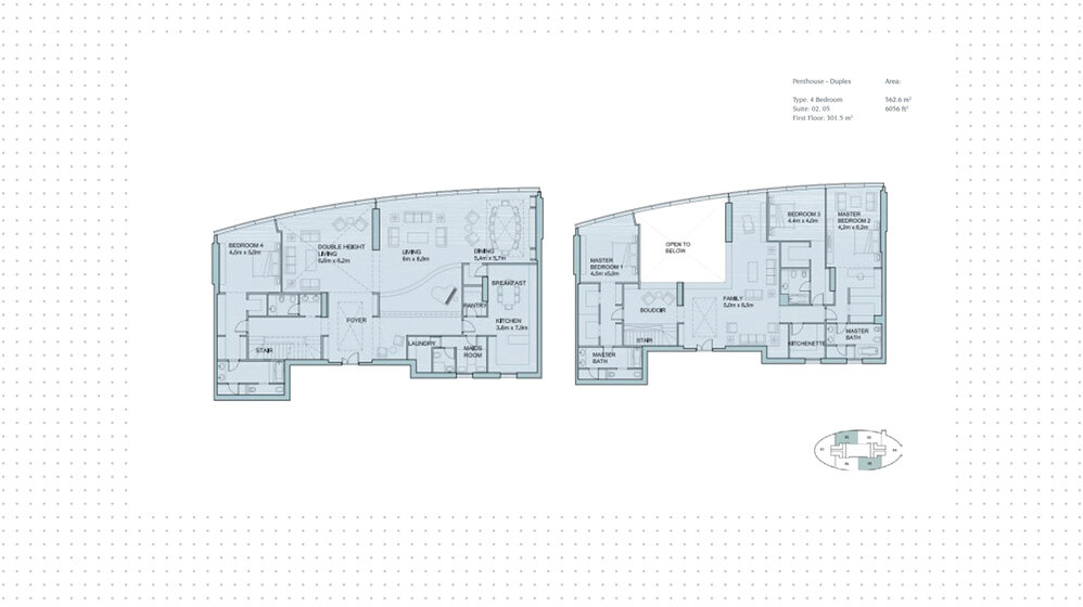 Купить недвижимость - 4 комнатные - Al Reem Island, ОАЭ - изображение 5