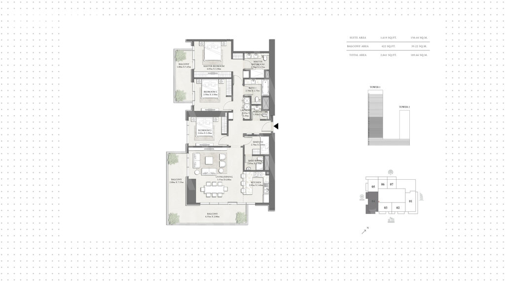 Apartments zum verkauf - für 2.273.700 $ kaufen – Bild 1